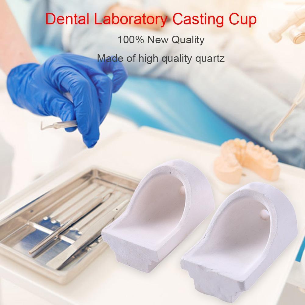 1pc Dental Lab Casting Quartz Crucibles Centrifugal Hooded Dentist Tool