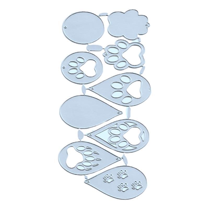 Earring Craft Die Mold Stencil For DIY Scrapbook Embossing Cutting Dies Template