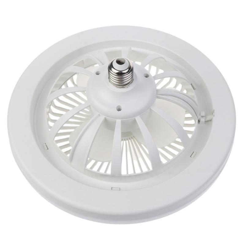 2-in-1 Fan Lamp AC 85V-265V E27 LED Light 30W Ceiling Fan with 1m E27 Cable Line
