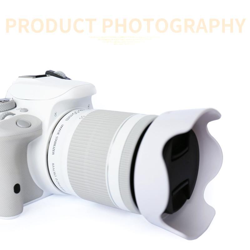 EW-63C for EF-S 18-55mm f/3.5-5.6 IS STM Camera Lens Hood Protection Bayonet