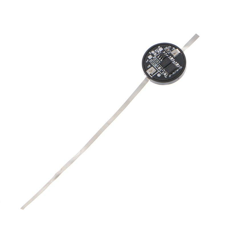 5A Round PCB Protection Circuit Board For 18650 Li-ion lithium 3.7V Battery Cell