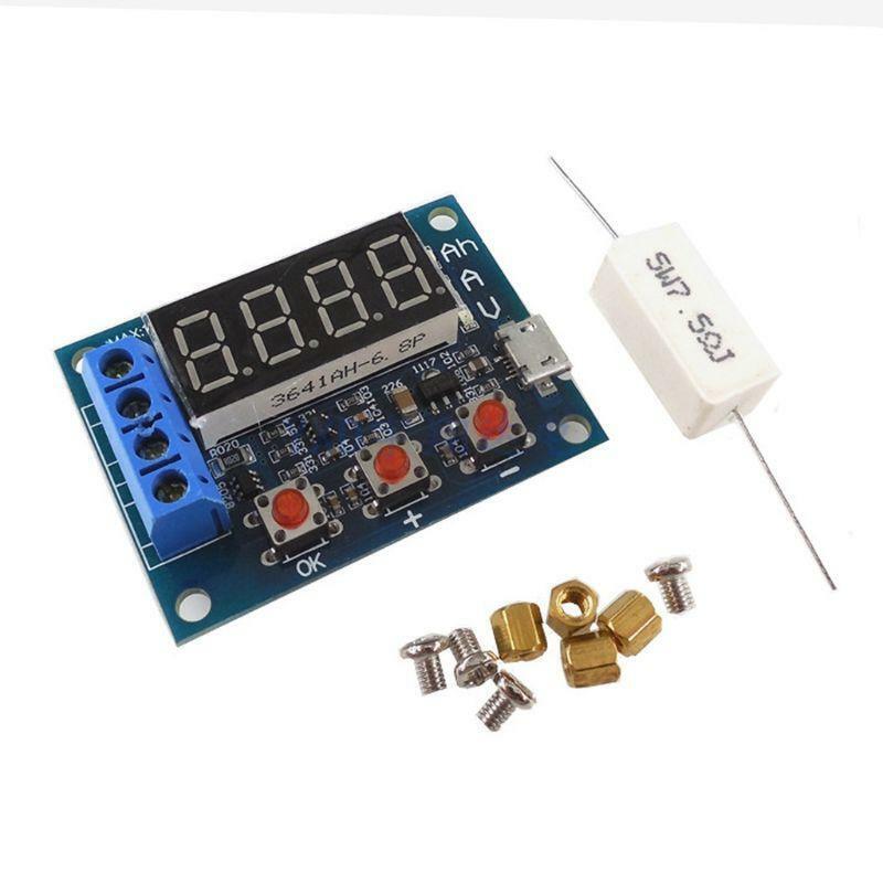 HW-586 Battery Capacity Tester 1.2V 12V 18650 Lead Acid Li-ion Testing Module