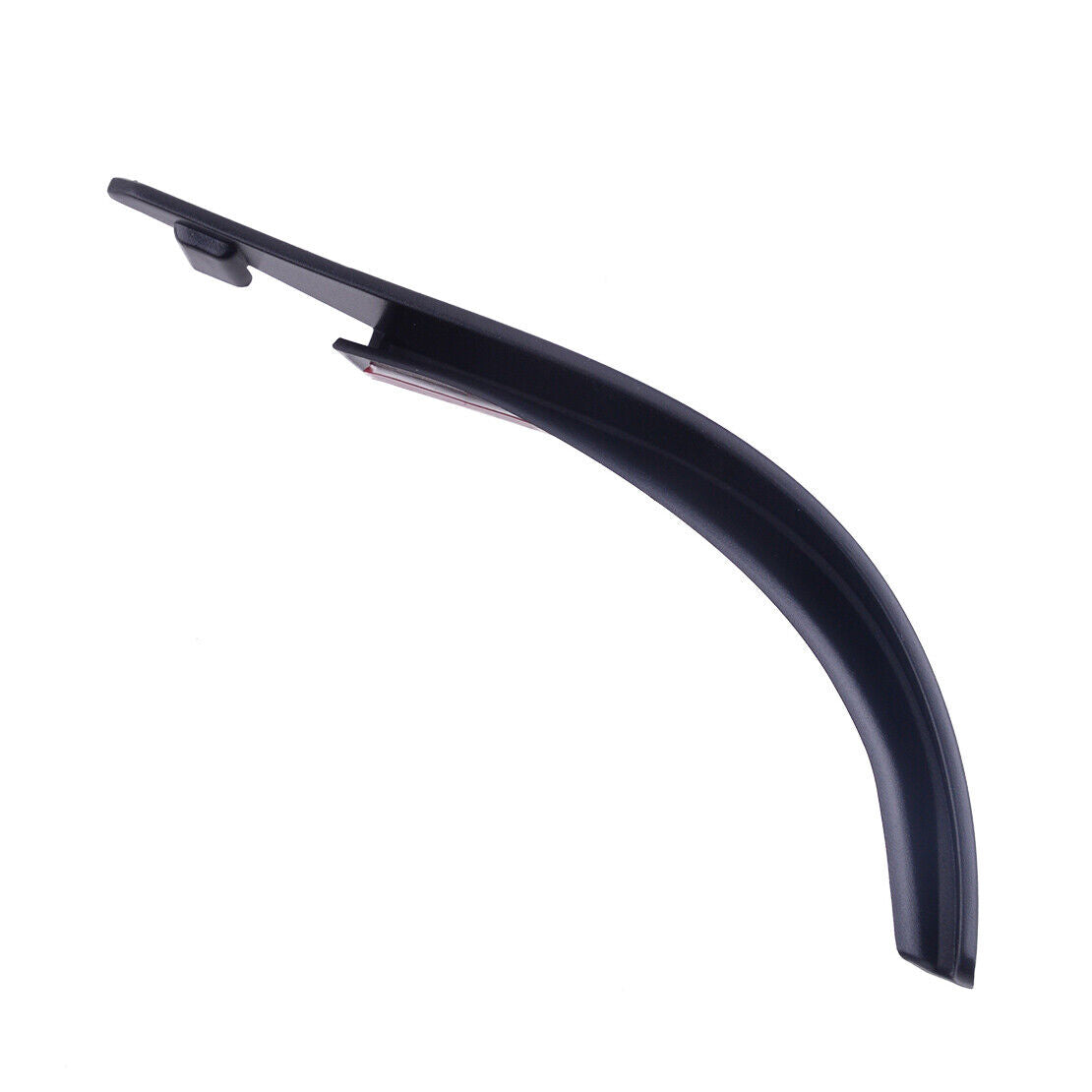 Roof Hard-Top Rain Groove Gutter Extension fit for Jeep Wrangler JK 07-17 Black
