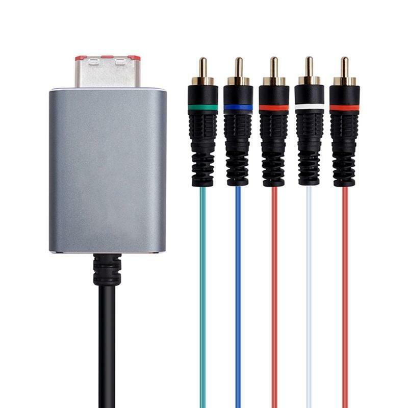 1.8m High-Definition1.8m 5RCA YPbPr NGC Component Cable Full Audio for NGC