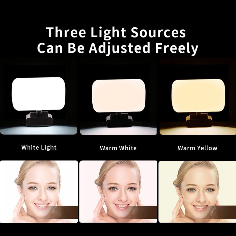 Streaming Conference Vlog Photography Selfie Lamp Video Light LED Fill Light