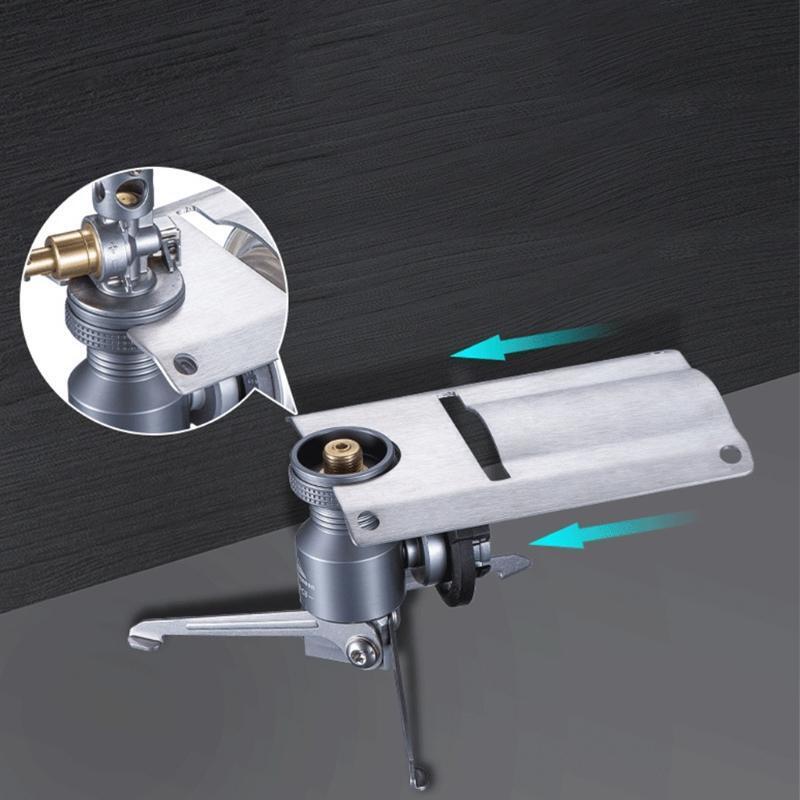 Outdoor Camping Gas Stove Burner Thermal Baffle Board Stainless Steel Heatshield
