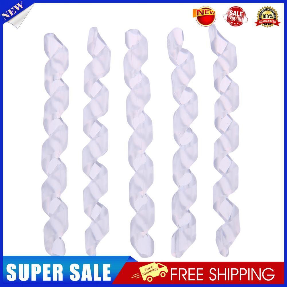 5pcs Bike Brake Cable Protector Anti-friction Bike Line Wrap(Transparent)