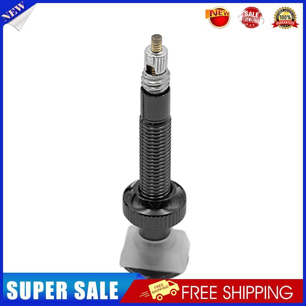 1pc MTB Road Bike Presta F/V Tubeless Tire Valve for Carbon Rim (Black)