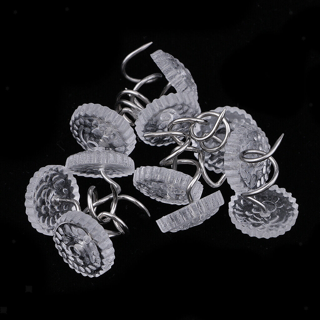 of 100 Pieces Upholstery Spiral Nail Studs Furniture Sofa Tack