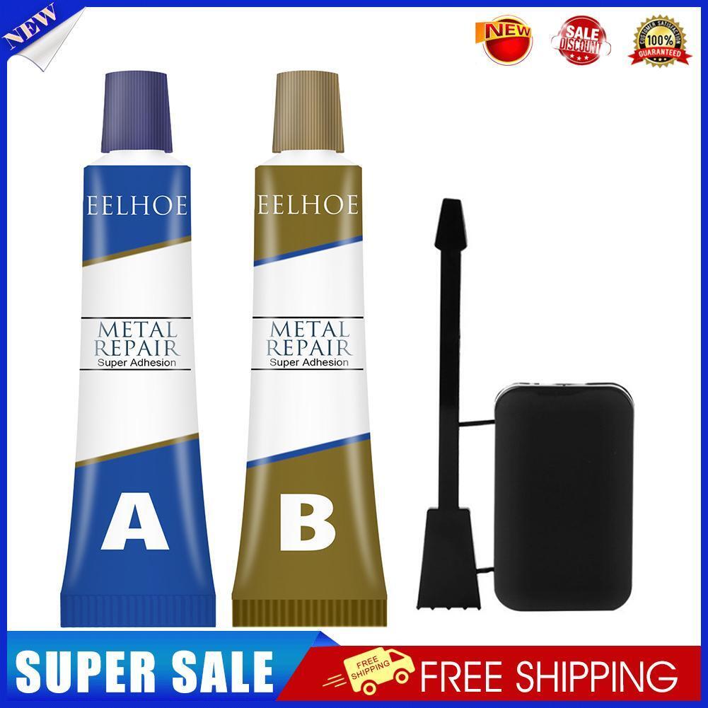 Metal Repairing Adhesive Glue Iron Steel Auto Radiator Welding Glue (50g)