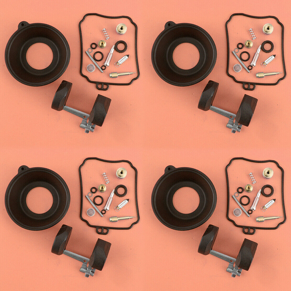 4x Carburettor Rebuild Kit Fit For Yamaha Seca II 600 XJ600S 1992-1998