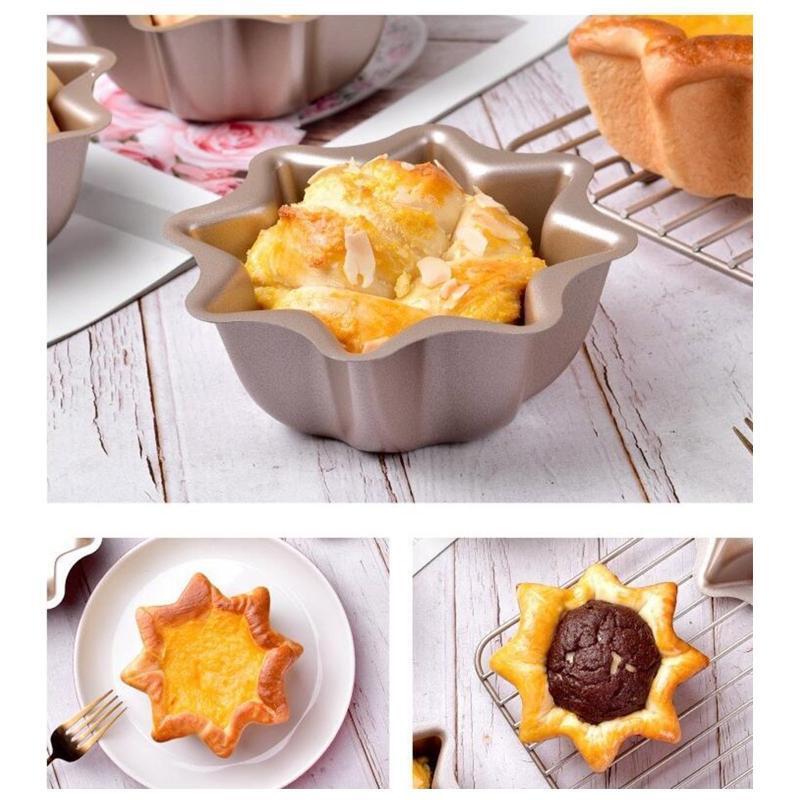 Octagon-Shaped Cake Pan Carbon Steel Easy to Use and Clean Gift for Baking Gift