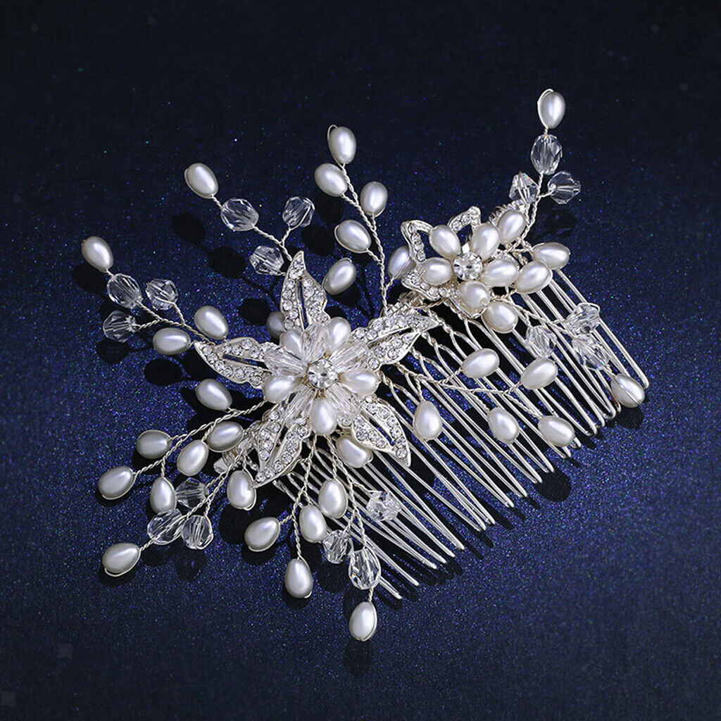 10 Pieces DIY Blank    Side Comb 20  Bridal Accessories