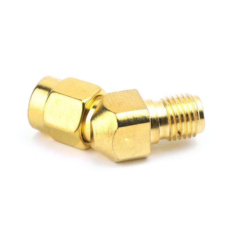 SMA Male To SMA Female 45°135°Bevel Adapter Connector For FPV Goggle Antenna