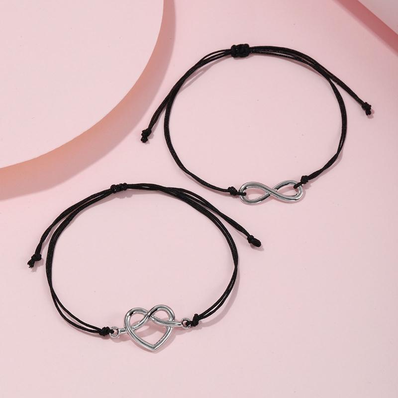 Matching Friendship Bracelets for Couple Women Best Friend Jewelry Birthday Gift