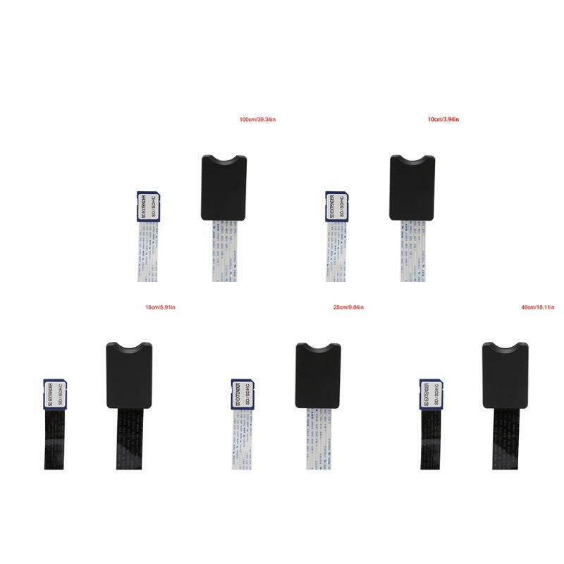 New SD SDHC SDXC Card Male To Female SD Flexible Card Extension Adapter Cable