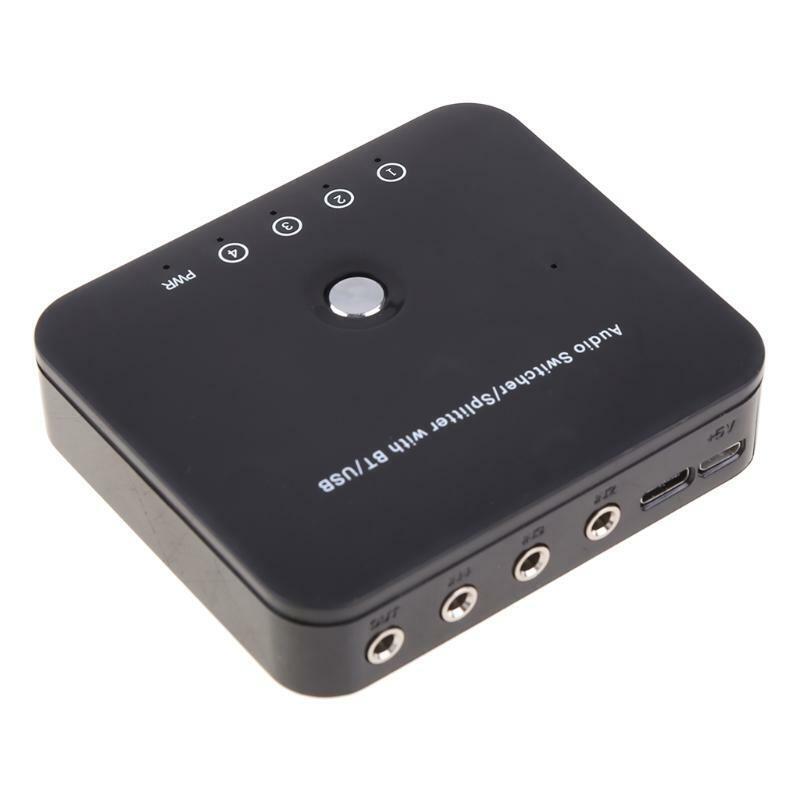 3 in1 Bluetooth-compatible 5.0 Wireless Audio Transmitter Receiver Adapter-HIFI