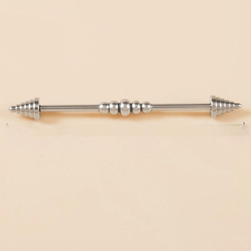 Triangle Balls Body Piercing Jewelry Tragus Helix Cartilage Earring Stud Jewelry