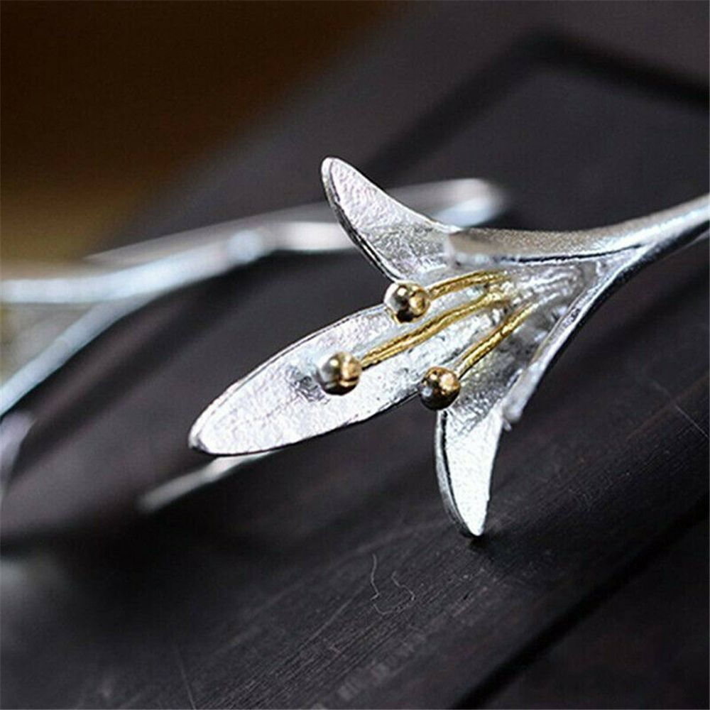 Women Drop Earrings Dangle Stud Jewelry Crack Shell Flower Petal Earrings