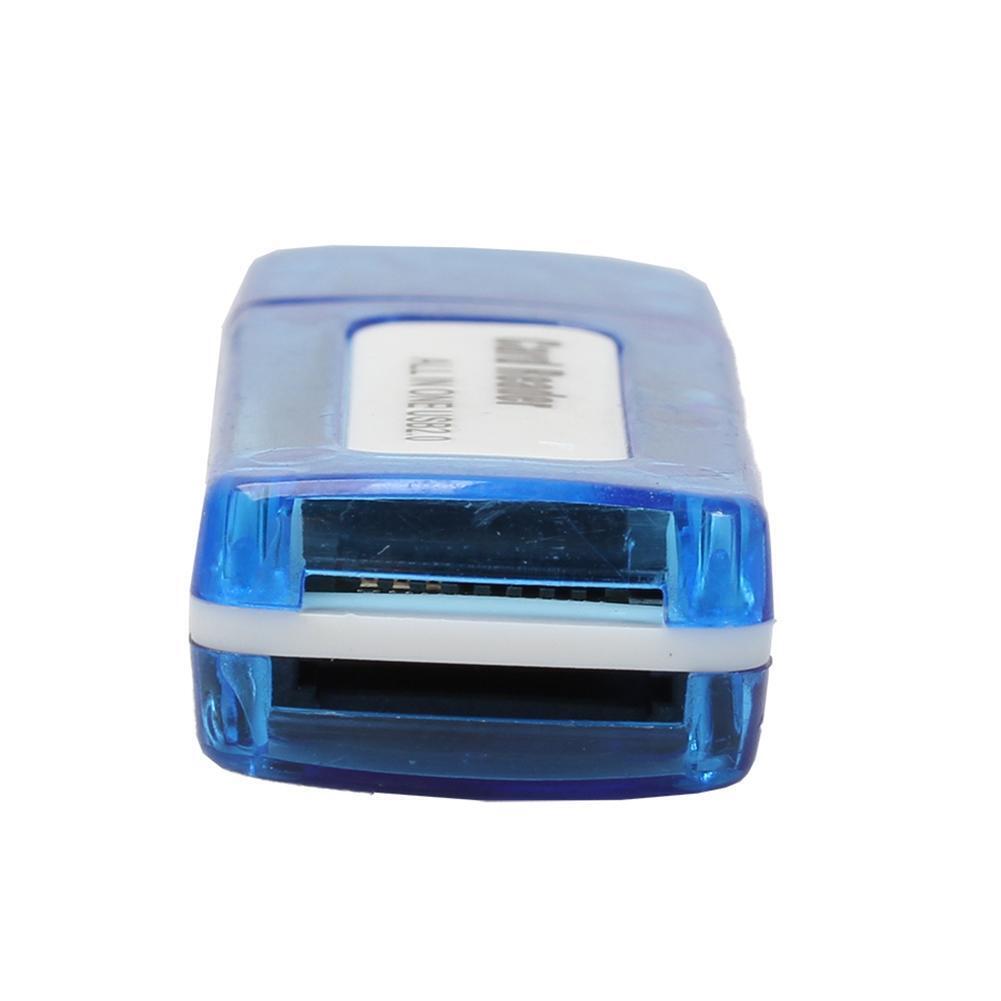 Portable 4 in 1 Memory Multi Card Reader USB 2.0 for SD/TF/T-Flash/M2 Card