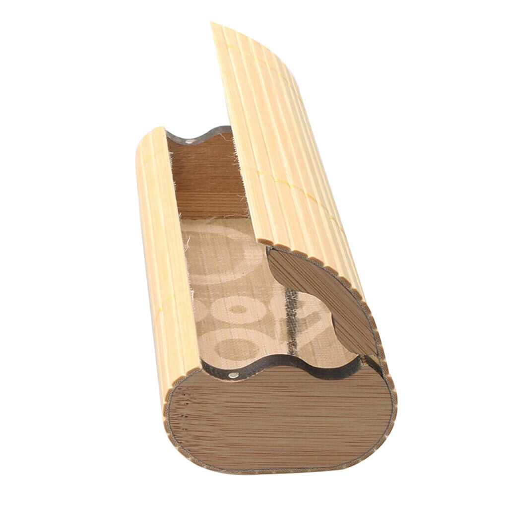 Wooden Eyewear Eyeglass Case  Sunglasses Storage Reading Glasses Box