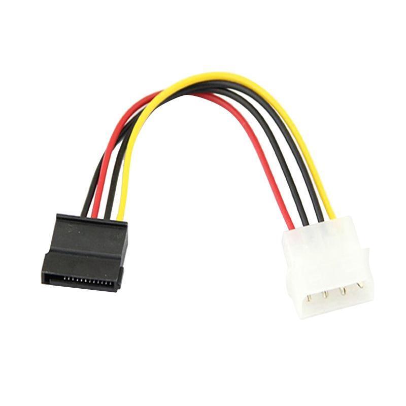Sata Power Converter Adapter Cable 4Pin IDE S ATA Sata 15P Power Wire