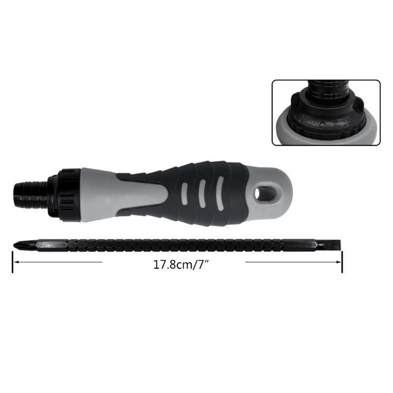 Dual-purpose Ratchet Screwdriver CRV High Quality Steel Screwdrivers Magnetic