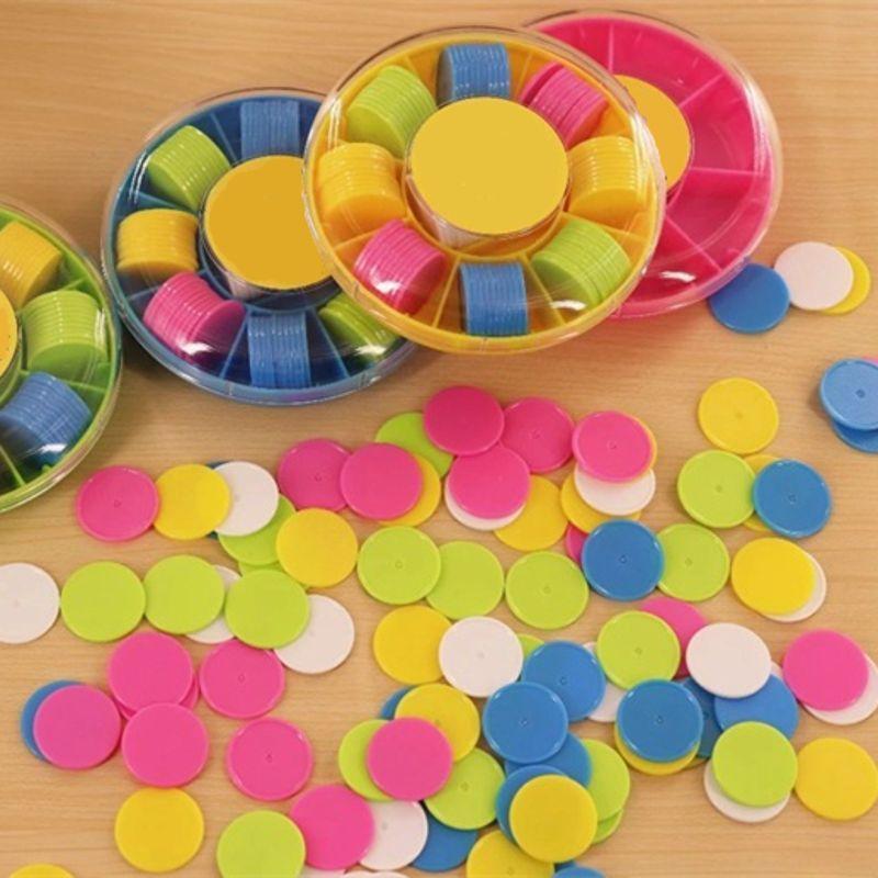 100 PCS Children Math Counting Number Chip Educational Brain Training Supplies