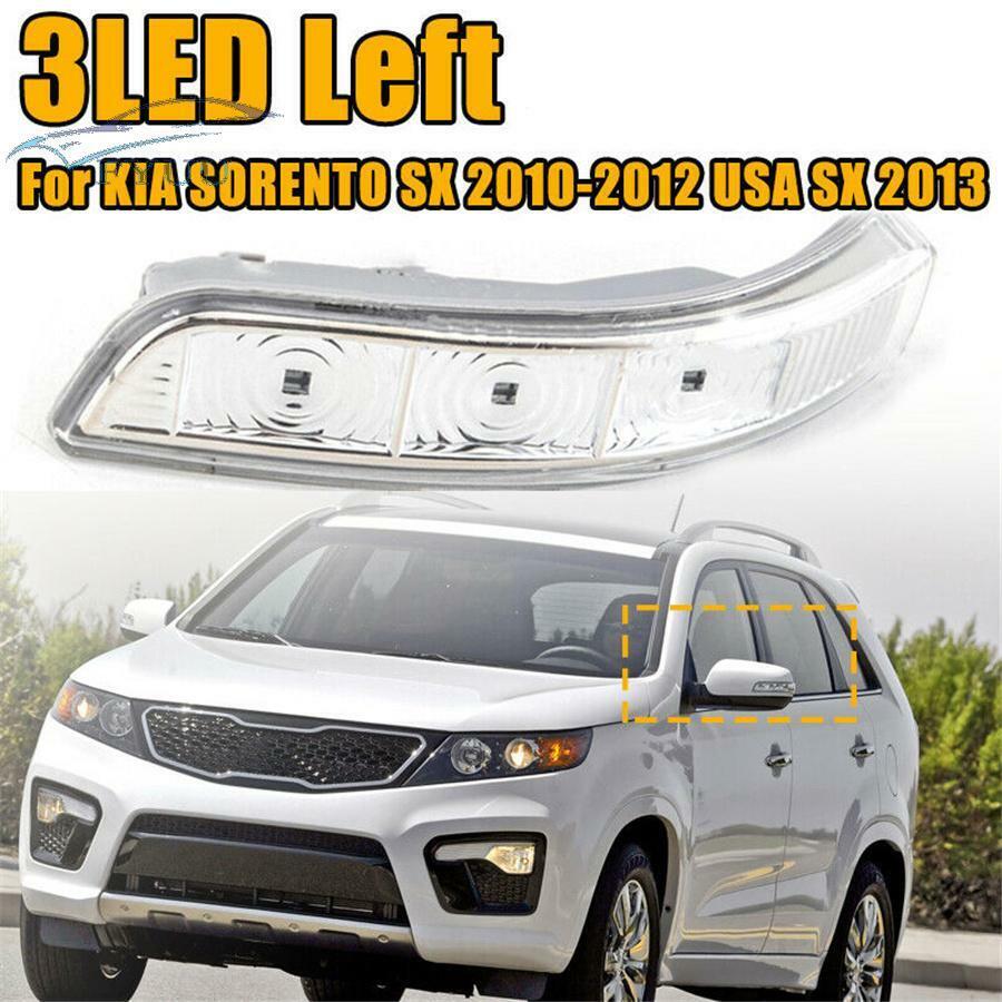 12V ABS Amber Left Side 3 LED Turn Signal Indicator For Kia Sorento SX 2010-2012