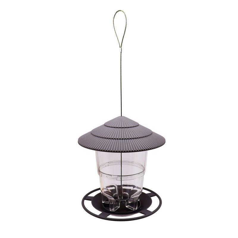 Bird Feeders Foldable Plastic Weatherproof Garden Decoration for Bird Watchers