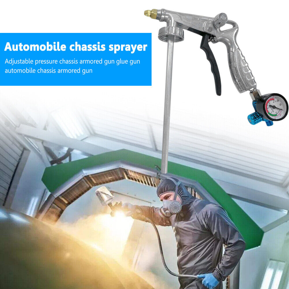 Adjustable Armored Airbrush Paint Car Vehicle Undercoating Sprayer Glue Gun