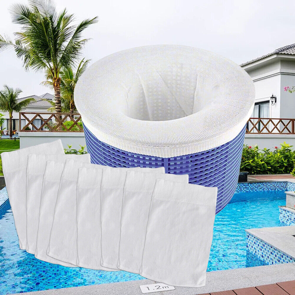 Swimming Pool Skimmer Socks Baskets Skimmers Net Filter Storage Bag (5pcs)