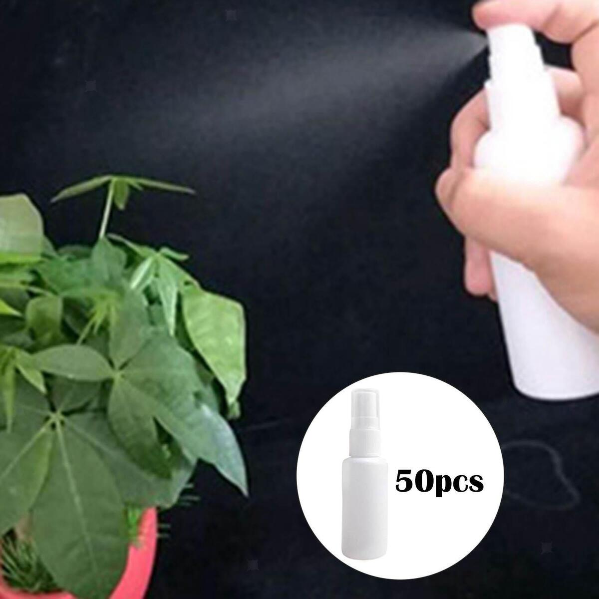 50Pcs Empty Spray Bottles 30ml Travel Perfumes  Oils  Mist