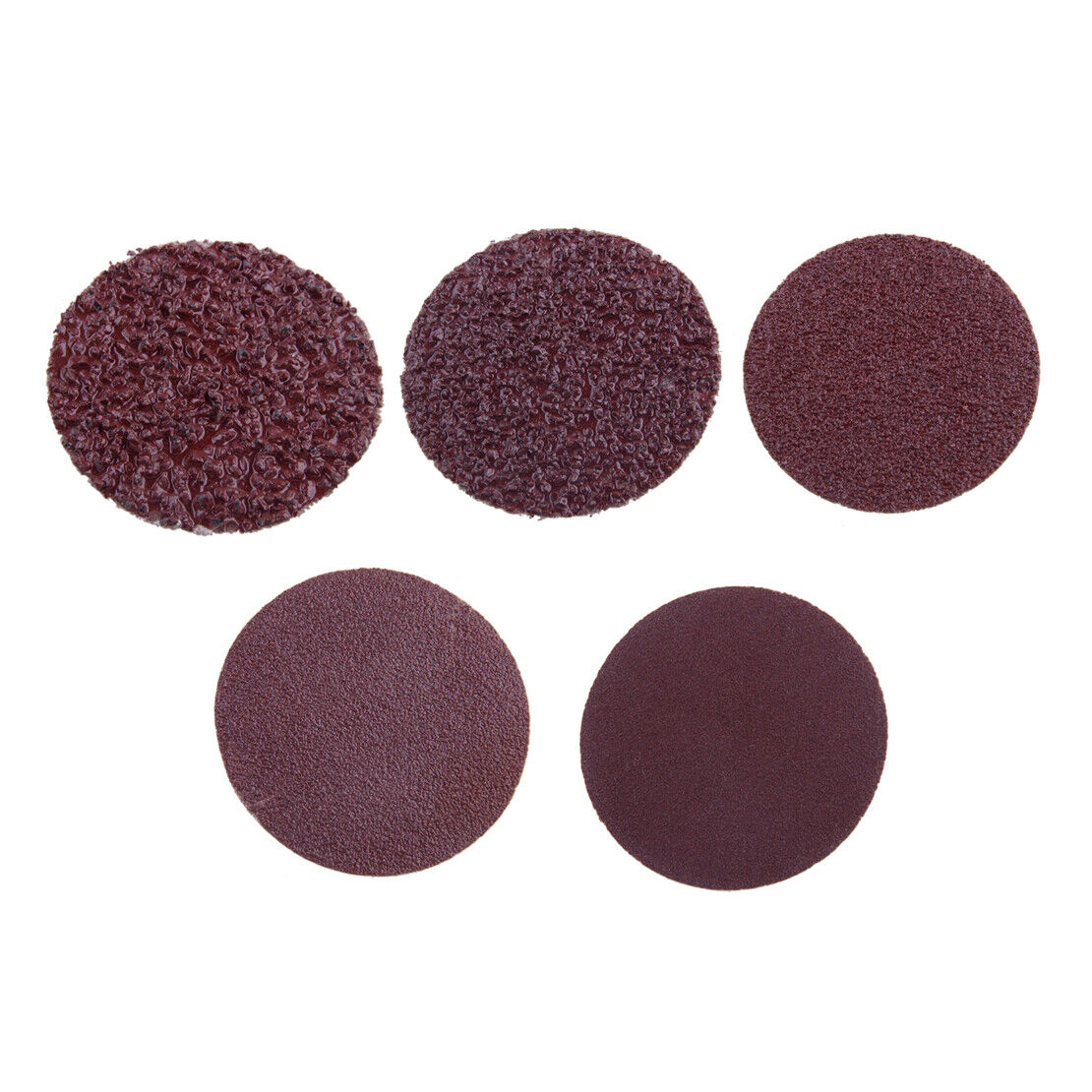 60Pcs 2inch 50mm Type R Roll Lock Quick Change Discs Die Grinder Sanding Pads