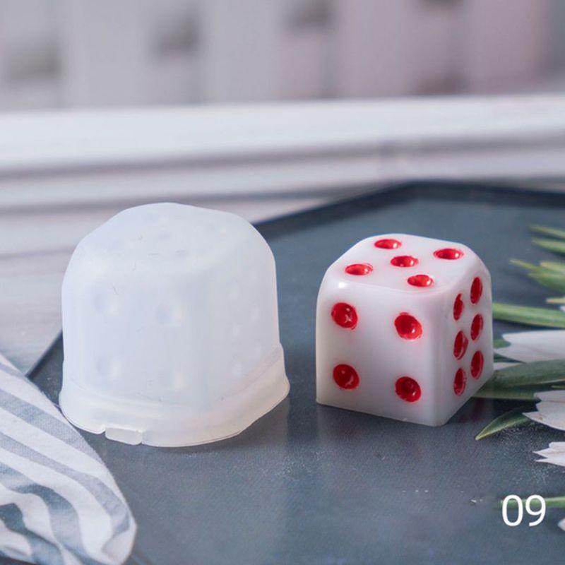 Diy Crystal Epoxy Mold Dice Fillet Pyramid Cylinder Jewelry Epoxy Mould