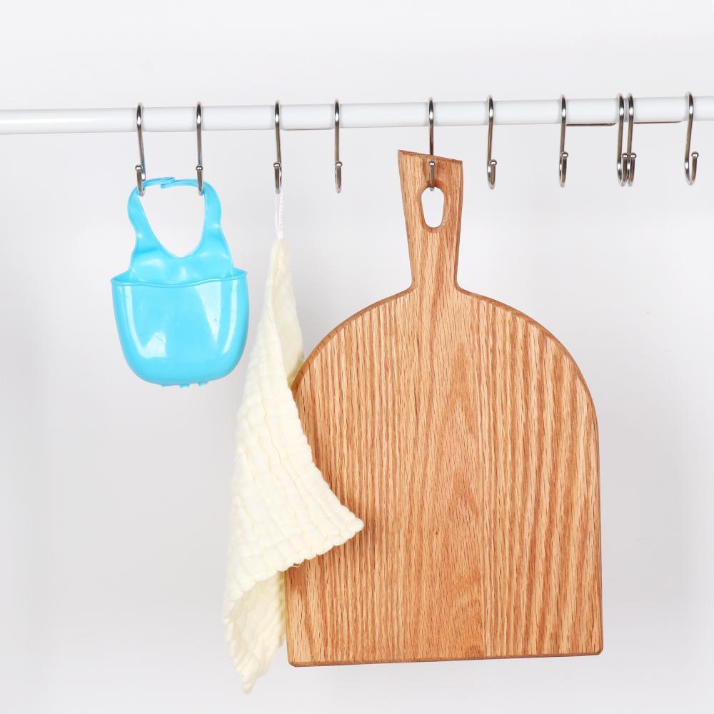 Organizer Stainless Steel Double S Shaped Hook Clasps Hooks Hanger Storage Rack