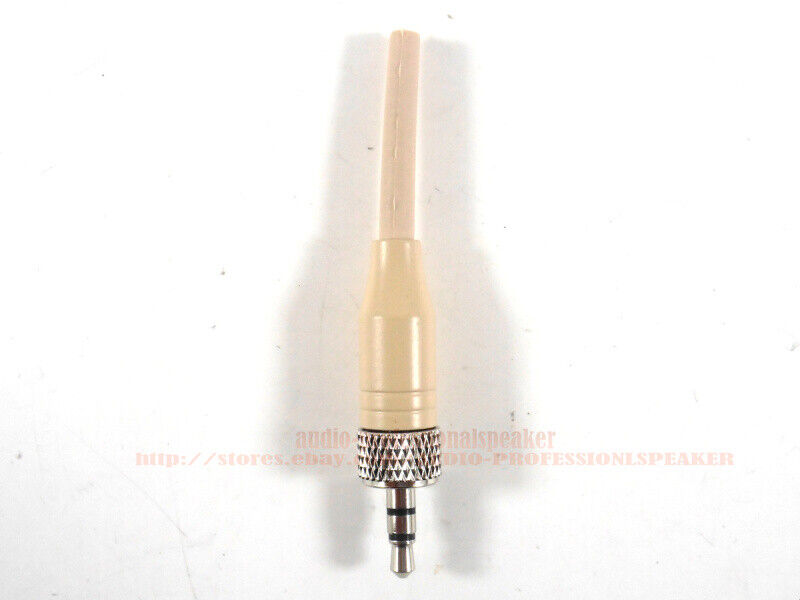 2pcs 3.5mm 1/8 Screw Lock Stereo DIY Connector for Sennheiser Sony Tie Clip