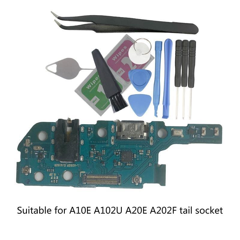 USB Connector Flex Cable for Galaxy A10E A102U A20E A202F Tail Plug Repair Part