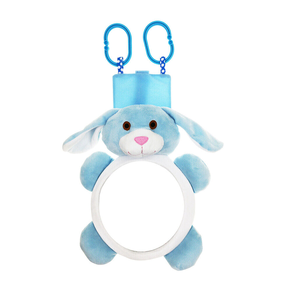 Cartoon Puppy Car Adjustable Rearview Mirror Infant Safety Seat Back Mirror