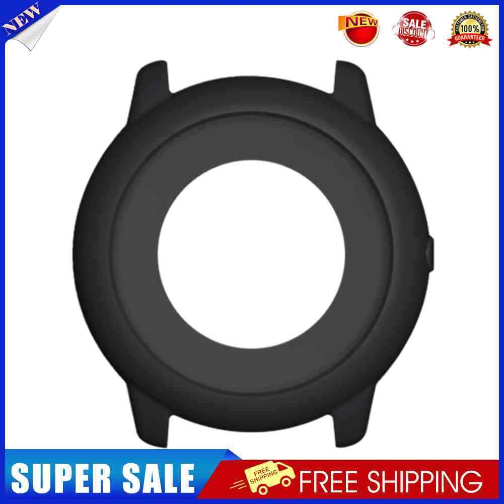 Silicone Case Cover for Xioami Haylou Solar LS05 Protector Shell (Black)