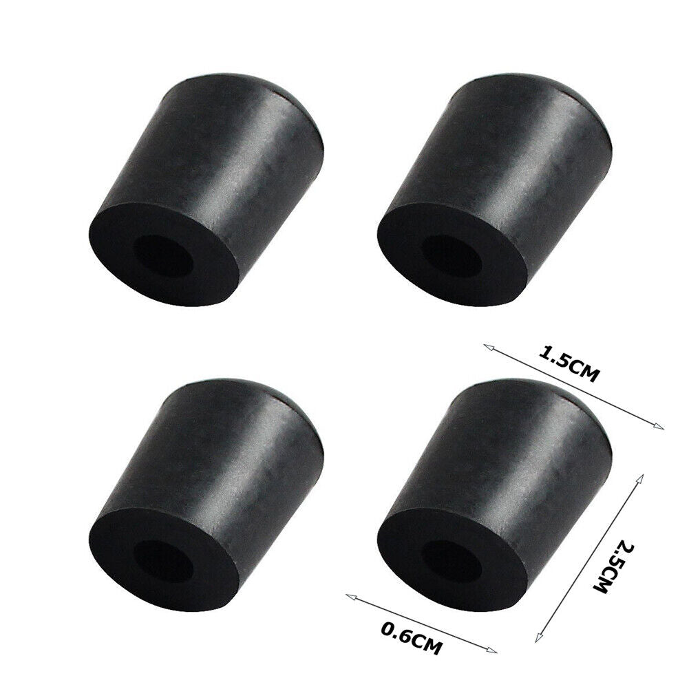 4pcs Double Bass Feet Support Stop Holder Non-slip Rubber Pad Mat Musical