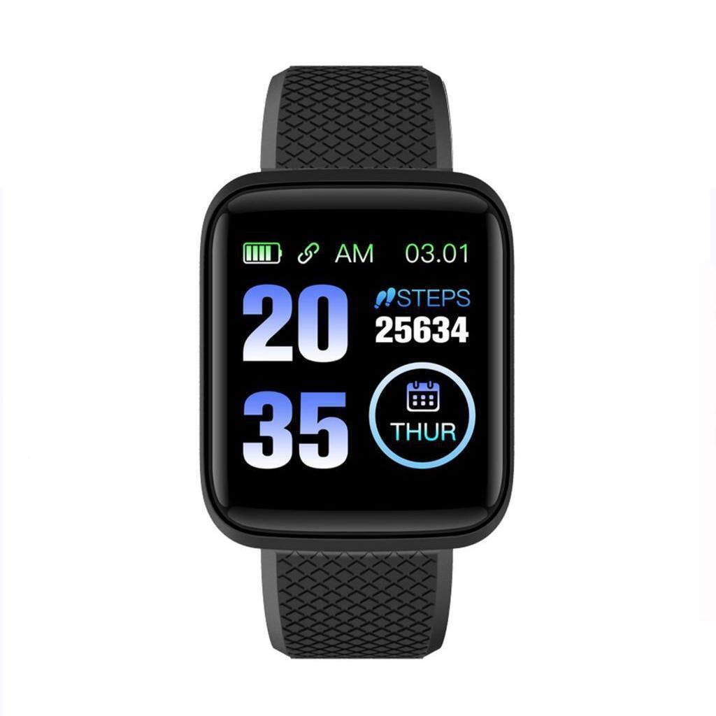 Shiwaki Fitness Wrist Watch With IP67 Sleep Monitoring Activity Tracker, Call