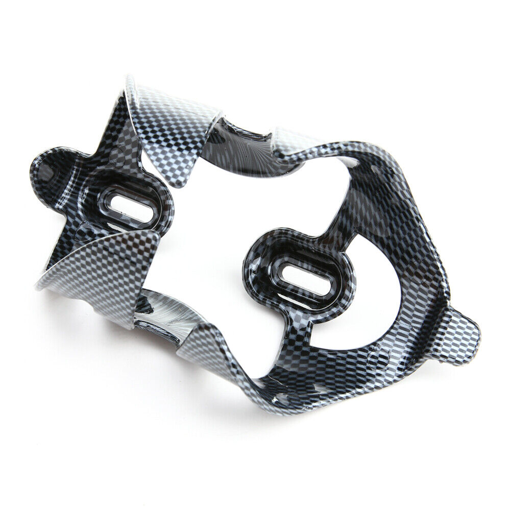 Carbon Fiber Pattern Bicycle Bike Cycling Carbon Water Bottle Cage Holder