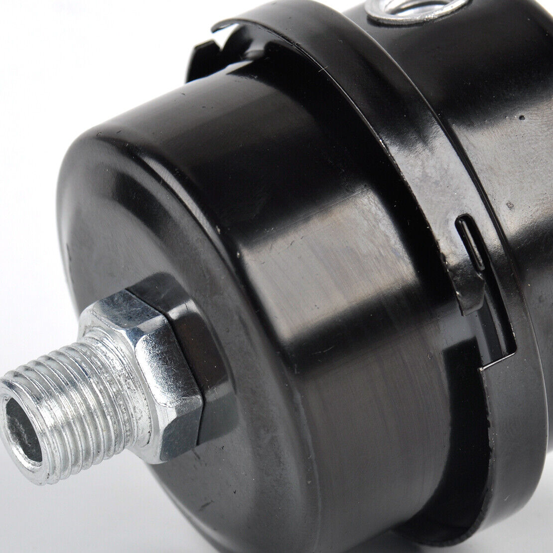 1/2" 12.5mm Thread Metal Air Compressor Intake Filter Noise Muffler Silencer Li