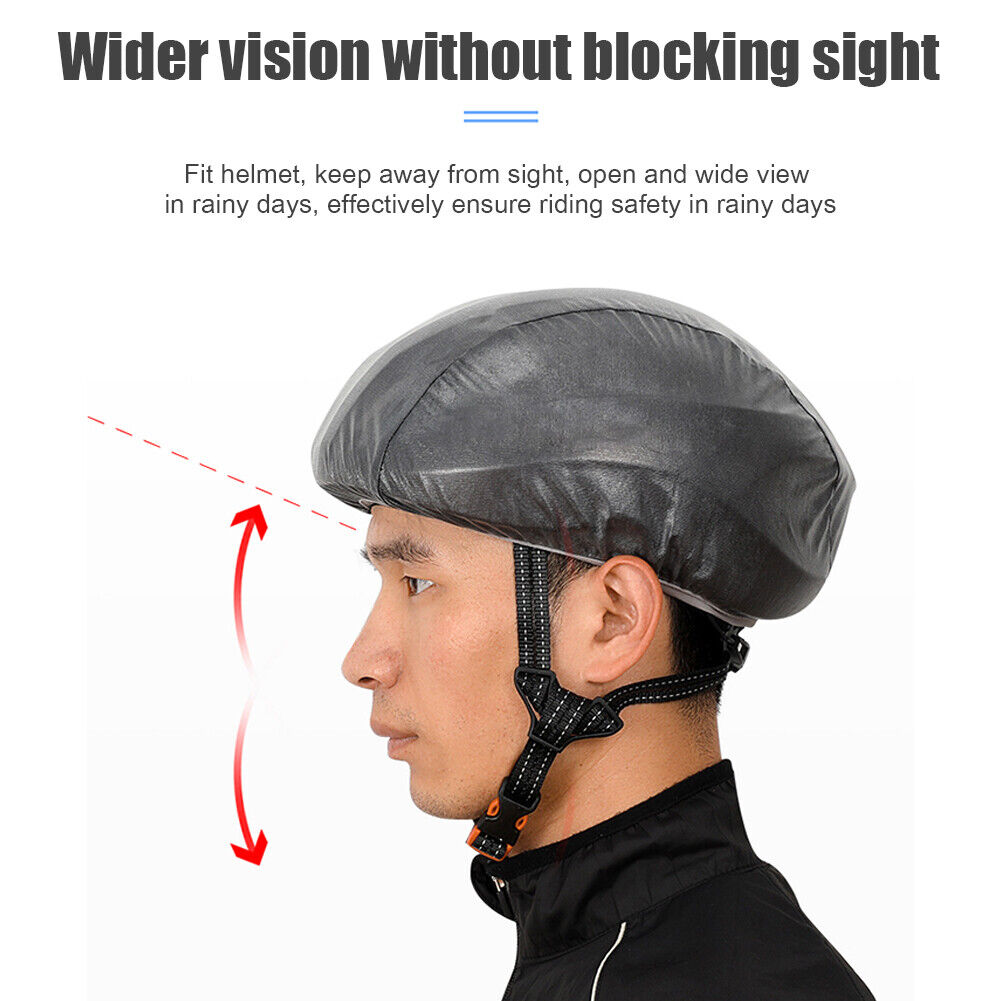 Road Bike Helmet Cover MTB Bicycle Helmet Windproof Rain Protective Cover