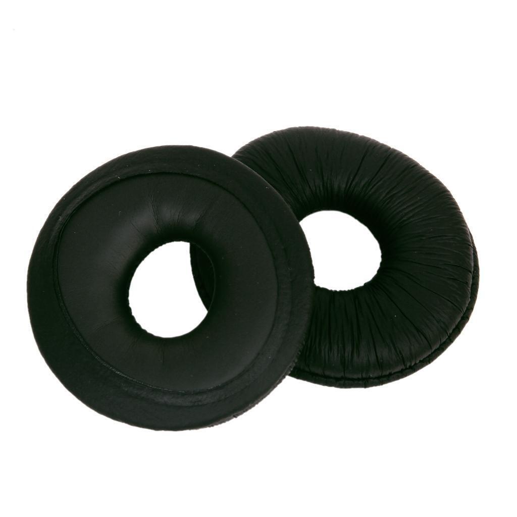 Soft Replacement Ear Cushion Pads for Headphone Technics RP DJ1200 DJ1210 Black