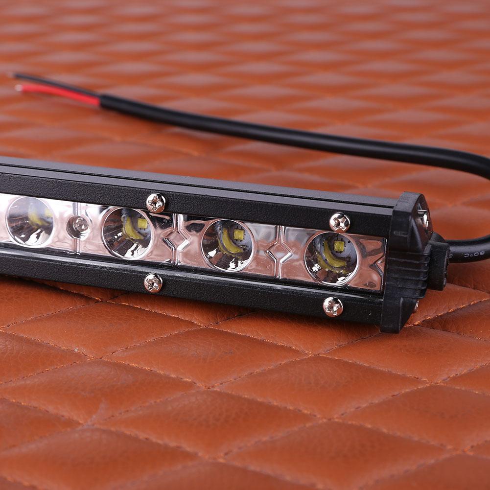 18W 6000K LED Work Light Bar Driving Lamp Fog Off Road SUV Car Spotlight
