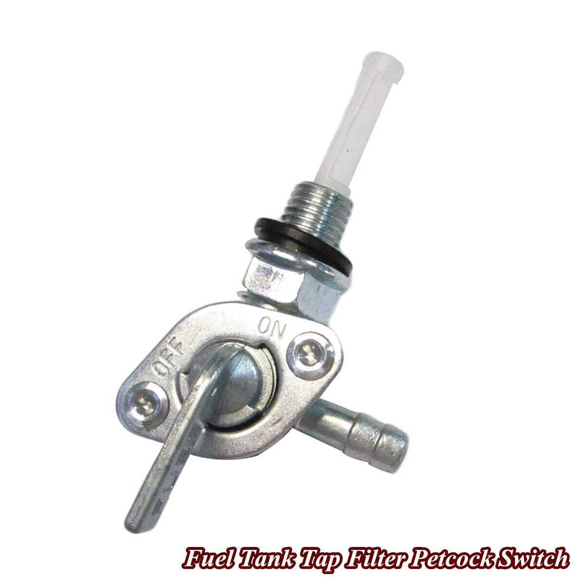 Fuel Tank Tap Filter Petcock Switch For 168f-192f Gasoline Engine Dirt Bike ATV