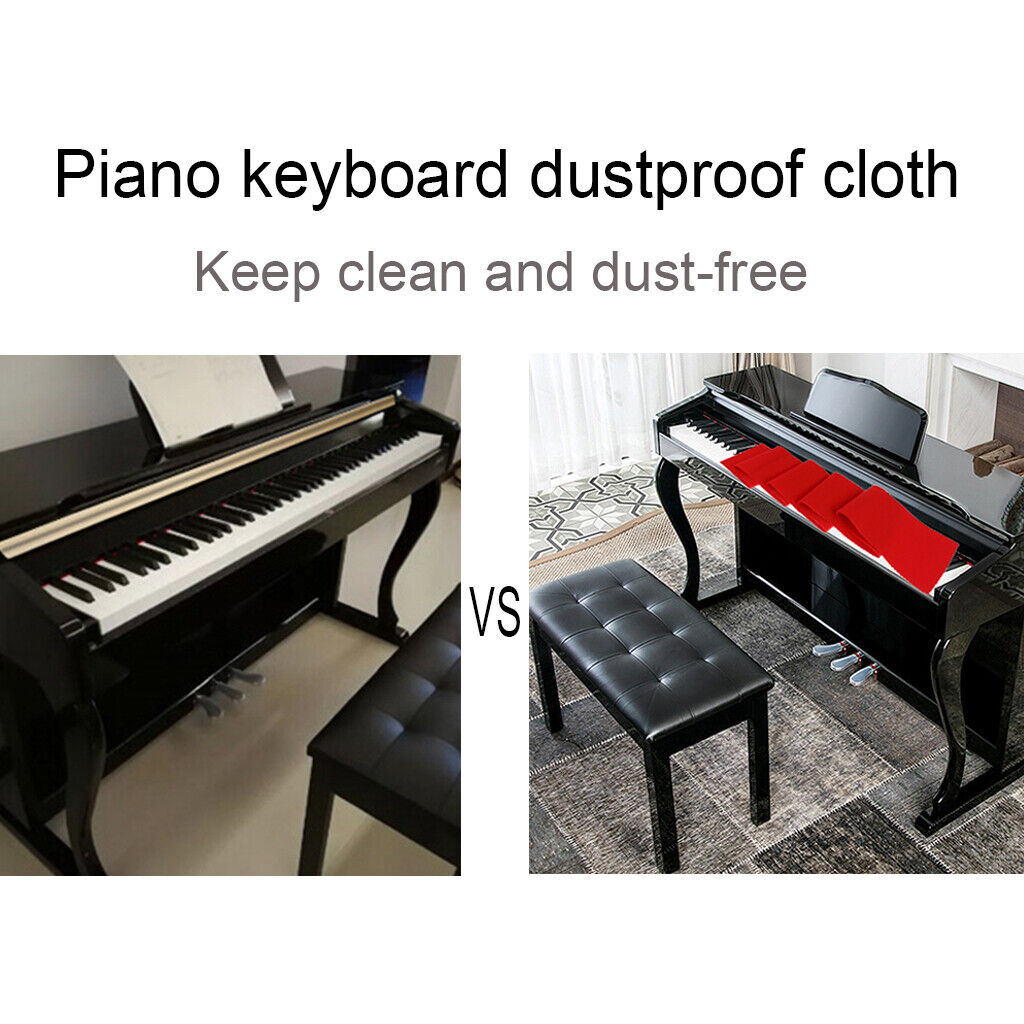 soft and wool   Keyboard Case Clothes  Red Instrument