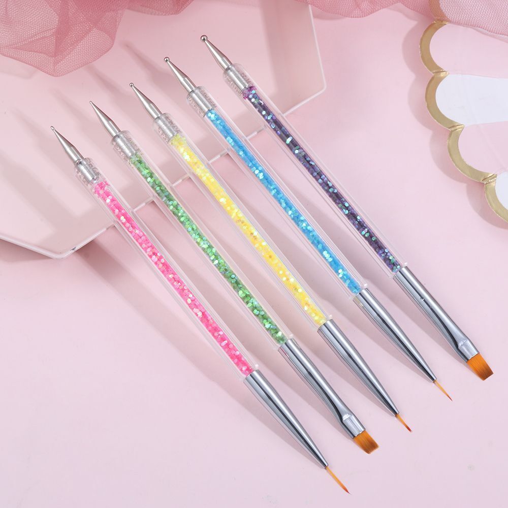 Nail Liner Pen Nail Dotting Pen Multifunctional Nail Brush Nail Art Brushes